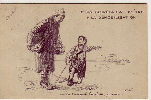 Cpa illustration forain on - illustration, "on