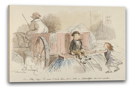 Toile cadres john - john, leech