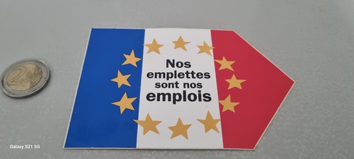 Autocollant nos emplettes sont - nos,