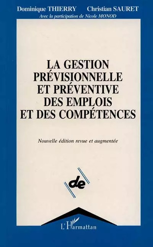 Gestion prévisionnelle et - la,